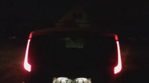 Дайхатсу Мув X - запуск двигателя, яркость фар и габаритов.