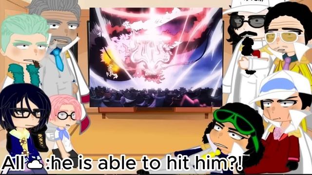 Past Marines React To Luffy//Final Part//Credits In Description// смотреть онлайн