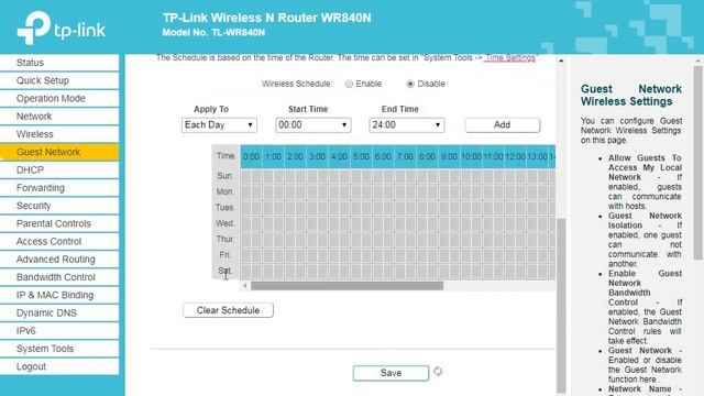 Guest Network speed limit and on TP-Link Wireless 840 смотреть онлайн
