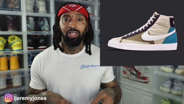 Nike Blazer Mid 77 Premium Toast Sail Quilted | Drip Or Skip смотреть онлайн