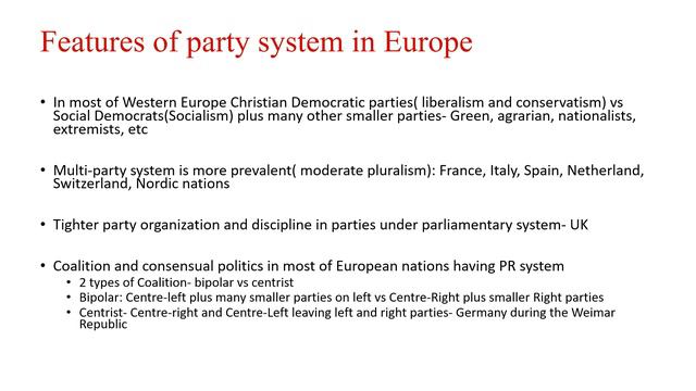 EVOLUTION OF PARTY SYSTEM : A COMPARATIVE PERSPECTIVE смотреть онлайн