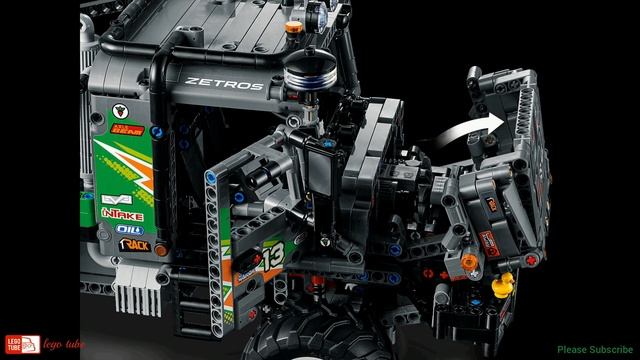 Lego Technic 42129 4x4 Mercedes Benz Zetros Trial Truck Reveals смотреть онлайн