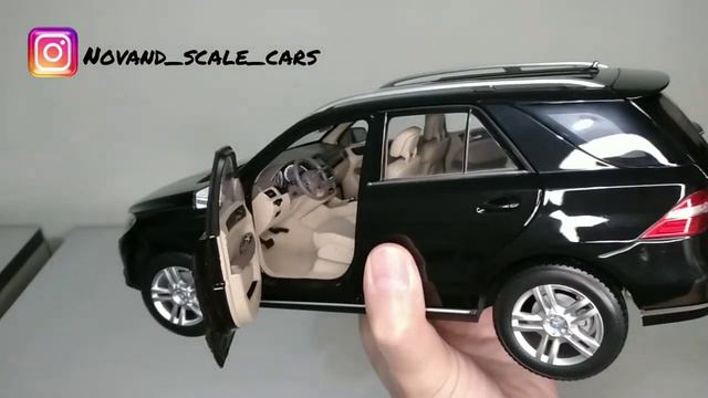 Unboxing 1/18 Scale Mercedes ML (M Class) W166 Dealer Box Edition смотреть онлайн