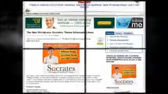 Socrates Wordpress Affiliate Marketing Theme Clickbank Adsense смотреть онлайн