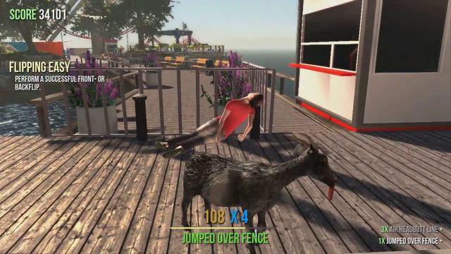 Goat симулятор №1 (багнутая серия) смотреть онлайн
