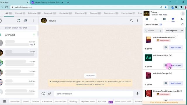 Share Products via Vepaar Extension on WhatsApp [Web] смотреть онлайн