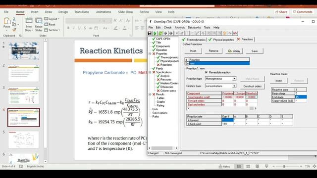 Reactive Distillation Column Simulation in DWSIM смотреть онлайн