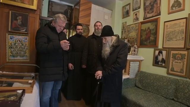 Старец Илий Ноздрин в Псково-Печерском монастыре. смотреть онлайн