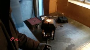 Литье дома, быстрая отливка из латуни!