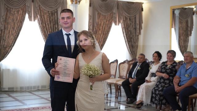 Никита и Анна. Регистрация брака. Wedding. 4K(UHD). смотреть онлайн