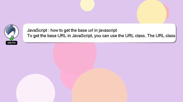 JavaScript : how to get the base url in javascript смотреть онлайн