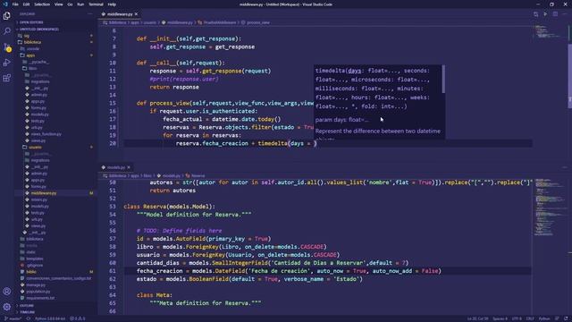96.- Curso Django 2 | Middleware: Reserva de Libro Vencida смотреть онлайн