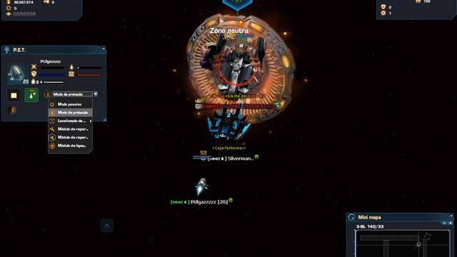 DARK ORBIT UZO DE BOT AG2 CLAN FURY смотреть онлайн