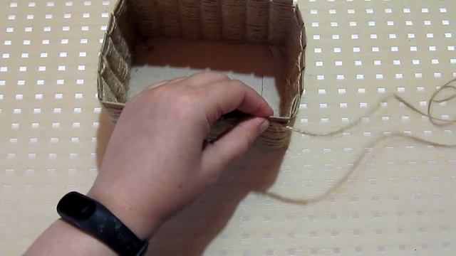 Корзинка из шпагата своими руками смотреть онлайн