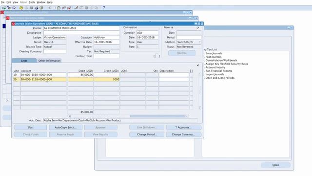 How to Create a Journal Batch in Oracle E-Business Suite R12.2.X смотреть онлайн