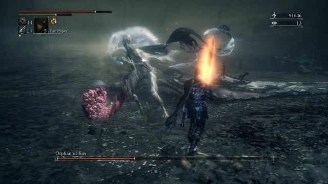 Bloodborne: Orphan of Kos Boss Fight (1080p) смотреть онлайн