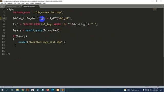 #PHP #Full #Course In Bangla For Beginners | Part 14 | Title Description Deleting System In php Cod смотреть онлайн