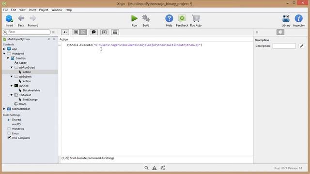 JoPy how to get input and output with a python script in xojo смотреть онлайн