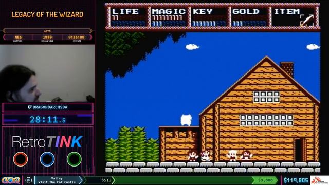 Legacy of the Wizard by Dragondarch in 28:11 - Summer Games Done Quick 2020 Online смотреть онлайн
