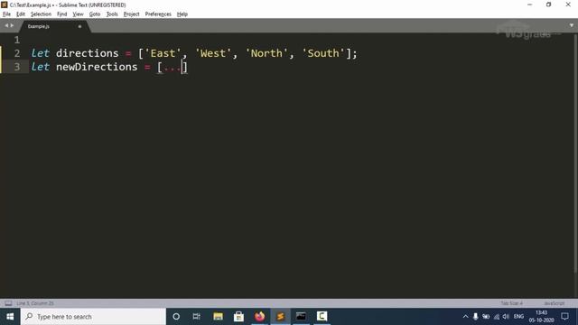 ECMA Script 6 SpreadOperator | ES6 tutorial | Node.js Tutorial Series смотреть онлайн