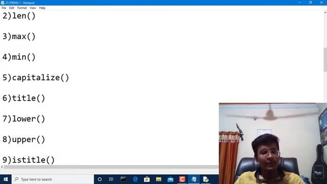 String Functions In Python | Python Tutorial for Beginners | Python смотреть онлайн