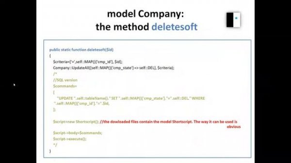 #4 A formalism for writing Models - Yii2 Tutorial