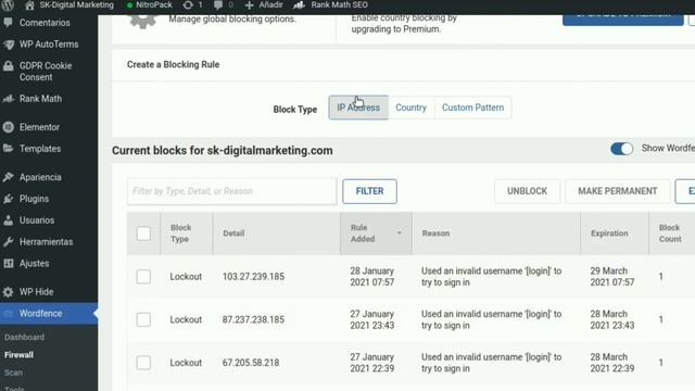 Seguridad para WordPress - Wordfence 2021 смотреть онлайн