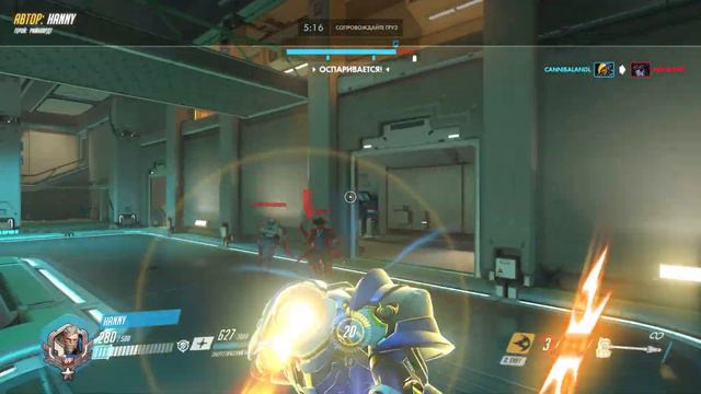 Моменты Overwatch РАЙНХАРДТ смотреть онлайн