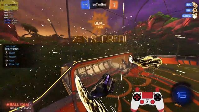 Le plus beau goal de Rocket League ? | Zen & Vatira смотреть онлайн