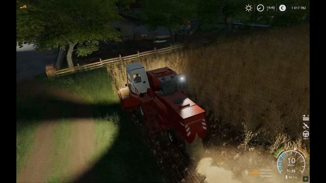 Farming_simulator_2019 | Animals on Walchen | Уборка поля | 2 часть смотреть онлайн