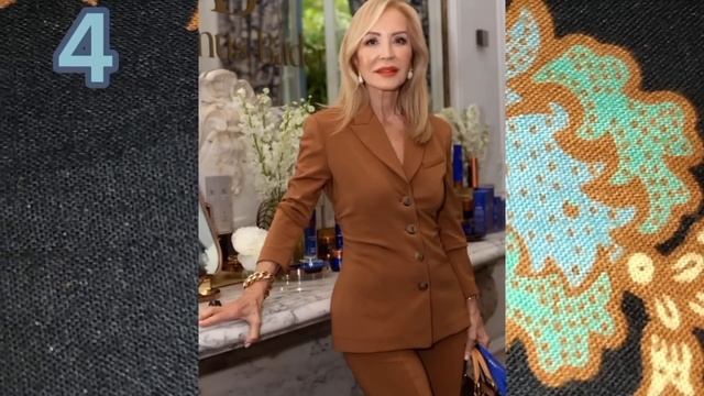 Natural Older Woman Over 50 Attractively Dressed Classy  140 || Attractive Older Women