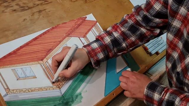 ПРОЕКТ ДОМА готов и согласован / Планировка одноэтажного дома / Дом из газобетона смотреть онлайн