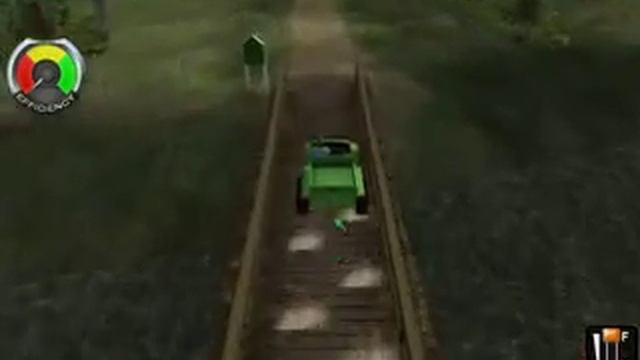 how to get outside the farm in John Deere Drive Green смотреть онлайн