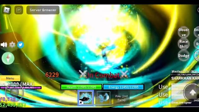 PHOENIX AWAKENING COMBO WITH V2 FIGHTING STYLE | ROBLOX BLOX FRUIT смотреть онлайн
