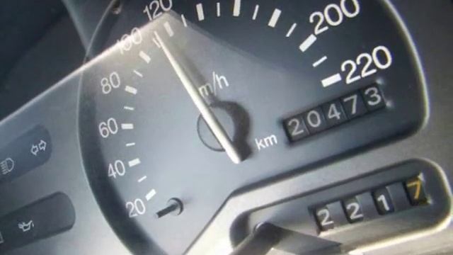 Ford Fiesta MK3 1.1i Speed Test