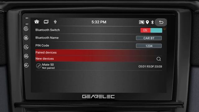 GEARELEC 7/9/10 Inch Android 11 Car Stereo Radio Bluetooth WiFi GPS Navigation Head Unit смотреть онлайн