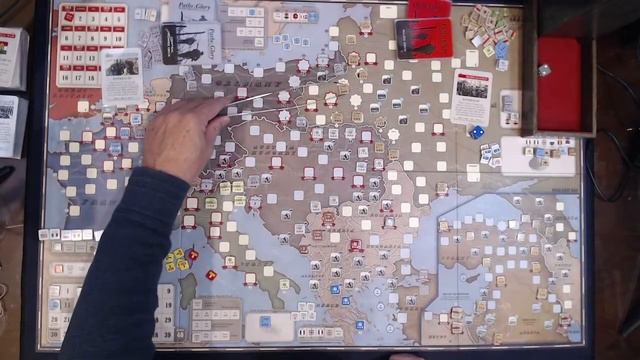 PATHS OF GLORY New Start of Historical Scenario Played SOLO Card and Dice End of Year Playthrough смотреть онлайн