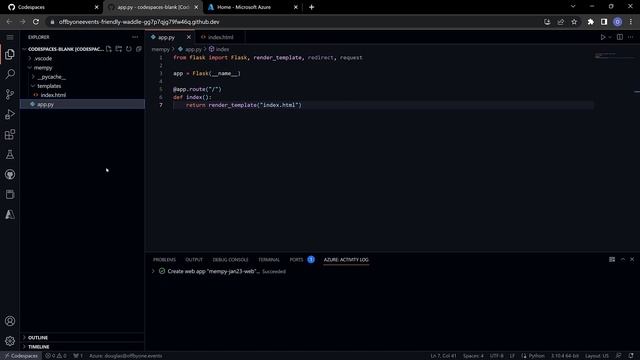 Development without Downloads - Part 03 - Deploying to Microsoft Azure App Service смотреть онлайн