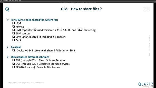 Déployez vos infrastructures Oracle EPM sur Orange Flexible Engine смотреть онлайн