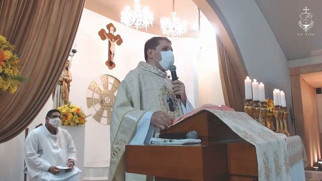 SANTA MISSA | 8º DIA DA NOVENA DE SÃO VICENTE DE PAULO 2021 | 25/09/2021 | 18h смотреть онлайн