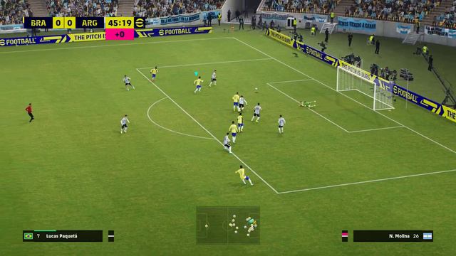 efootball 2023 New Update Version 2.2.0 Brazil vs Argentina - PC смотреть онлайн
