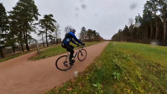 Осень. Парк Мещёрский. Велосипед Merida Mission CX 400