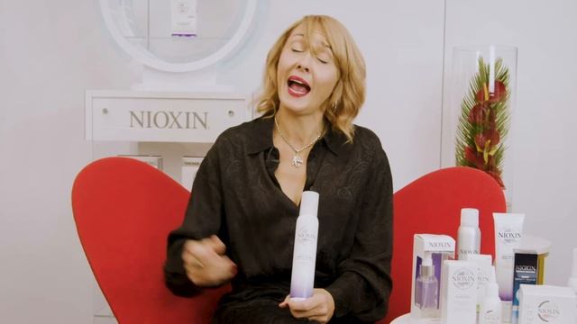 How To Use Density Defend Strengthening Foam For Colored Hair | Nioxin