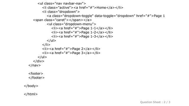 HTML : Bootstrap dropdown-menu is not working смотреть онлайн