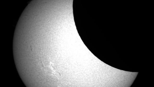 Full Solar Partial Eclipse 2022/10/25 in Halpha from Jerusalem смотреть онлайн
