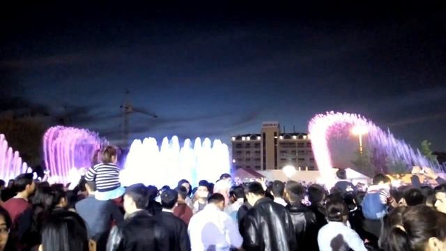 Fountain show in Tashkent смотреть онлайн