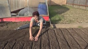 6 соток 19 апреля 2023 год. Хроника. Морковь посеяна.