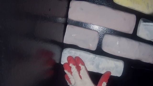 Отделка стен гипсовой плиткой под старый кирпич . Балкон . Новостройка смотреть онлайн