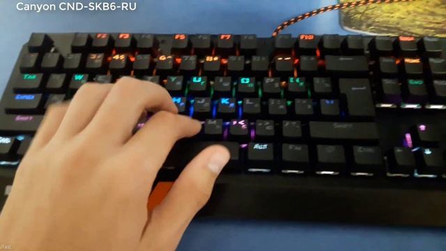 Клавиатура Canyon CND-SKB6-RU