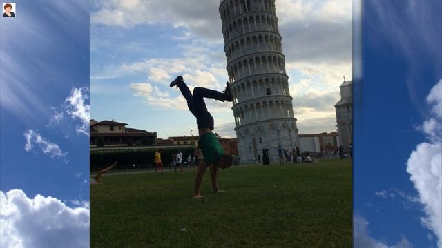 ФОТО НА ФОНЕ ПИЗАНСКОЙ БАШНИ (Torre pendente di Pisa) смотреть онлайн